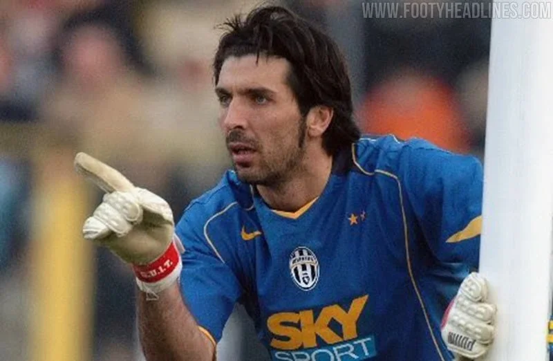 Juventus 2004/2005 Portero Azul used