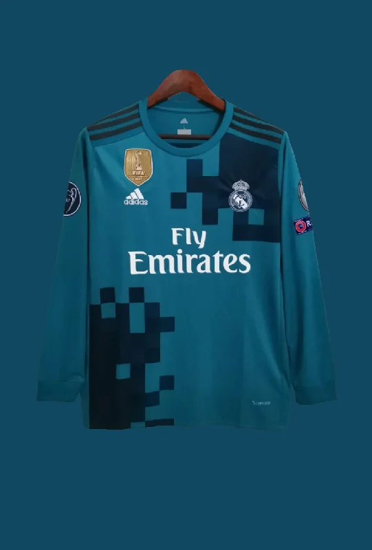 Real Madrid 2017 2018 3era cr7 used manga larga