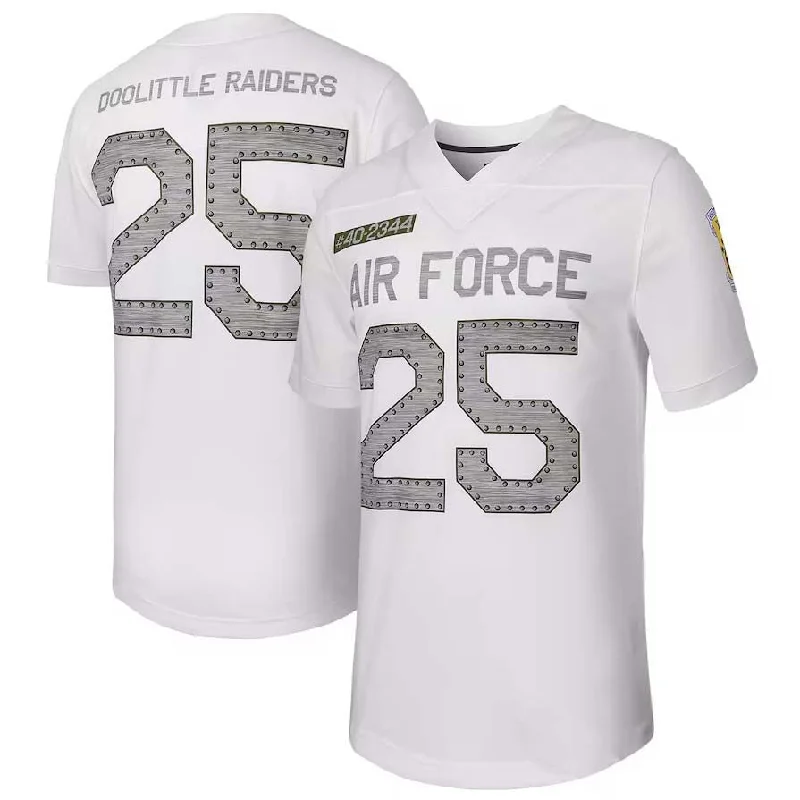 #25 AF.Falcons Untouchable Football Replica Jersey - White Stitched American College Jerseys