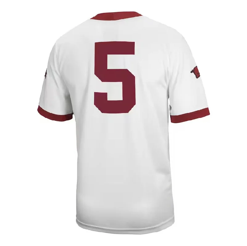 #5 A.Razorbacks Untouchable Football Jersey – White Stitched American College Jerseys