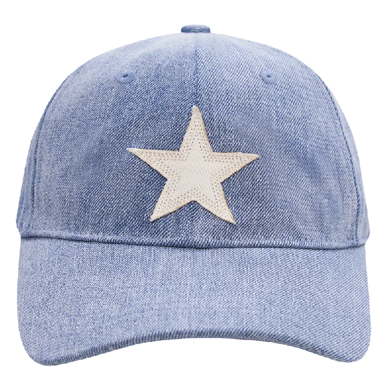 GORRA NFL DALLAS COWBOYS VARSITY BLUES DENIM DAD HAT PARA MUJER