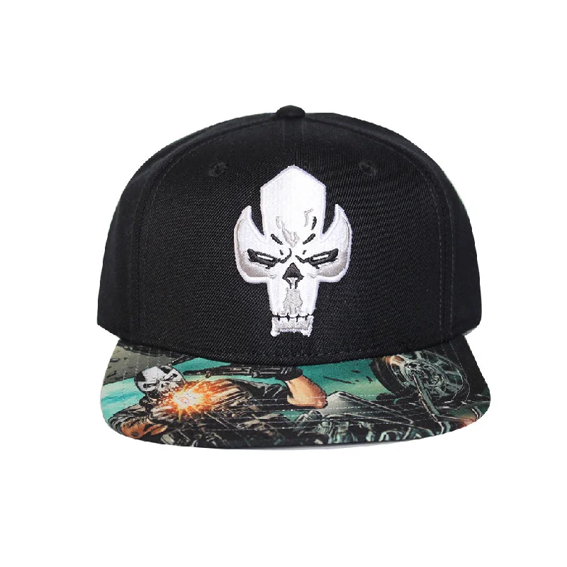 Bioworld Licensed Crossbones - Sublimated Brim Snapback Hat