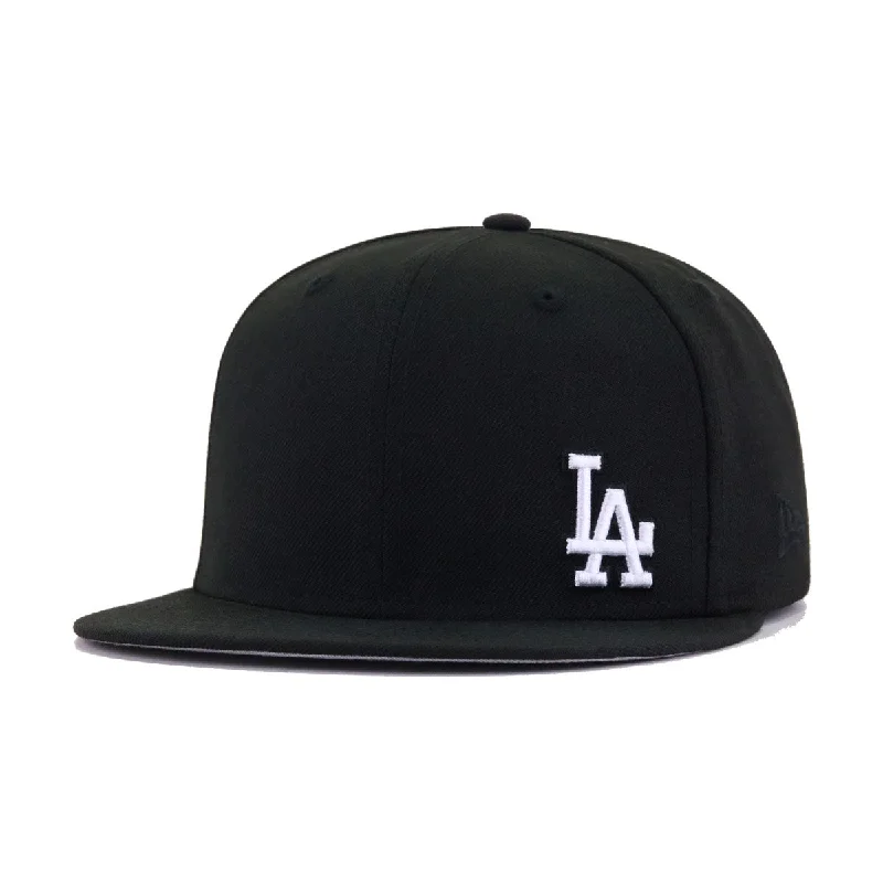 Los Angeles Dodgers Black Flawless Heartbacker New Era 59Fifty Fitted