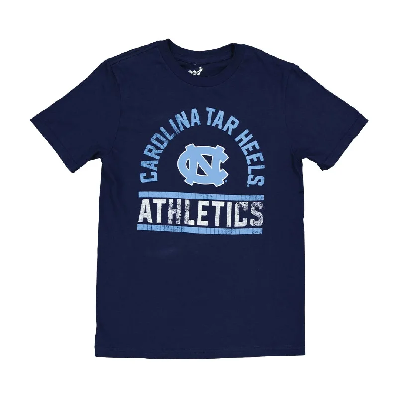 Kids' (Junior) North Carolina Tar Heels Faded Logo Short Sleeve T-Shirt (K8TPJWJ60)