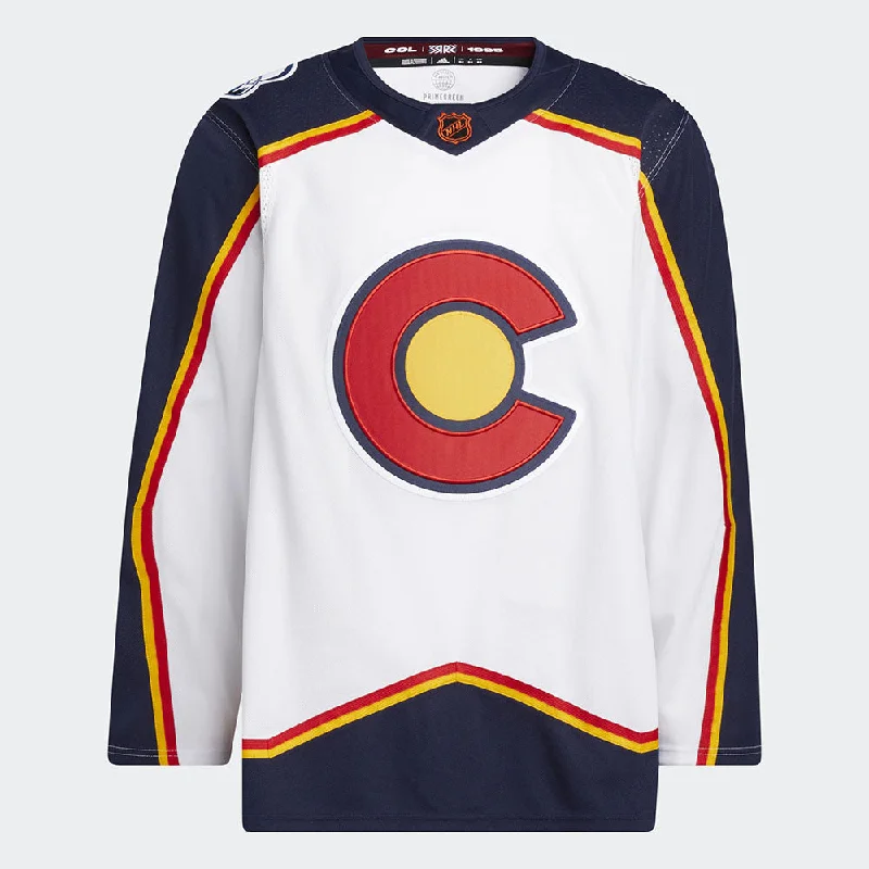 Colorado Avalanche adidas Authentic Reverse Retro 2.0 Jersey