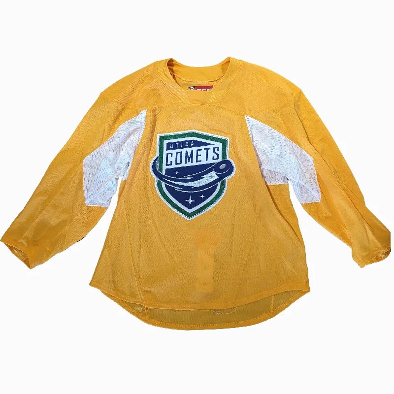 AHL - Used CCM Practice Jersey - Utica Comets (Yellow)