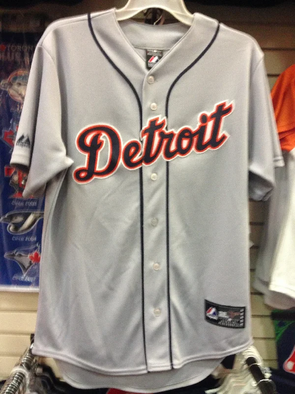 BLANK Detroit Tigers Road/Away Majestic Cool Base Jersey