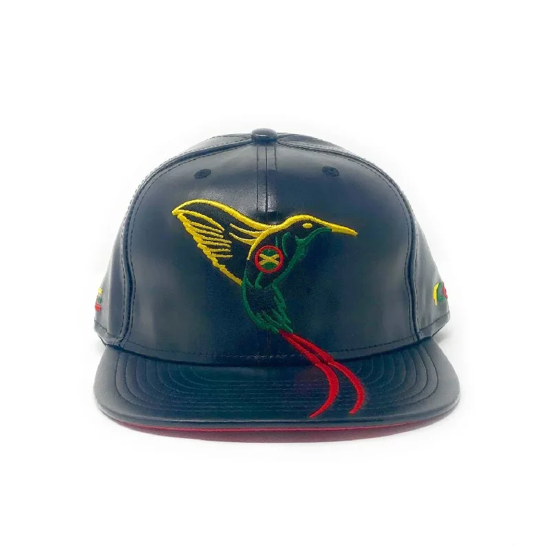 The Doctor Bird - Jamaica - The Cap Guys TCG / Inspired Exclusives PU Rasta Edition Snapback