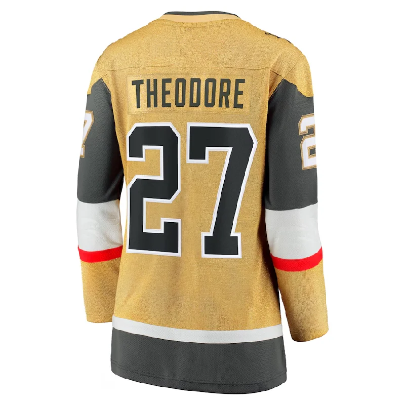 Vegas Golden Knights Fanatics Breakaway Women's Shea Theodore Home Jersey