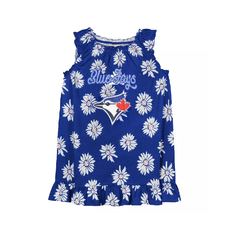 MLB - Girls' (Toddler) Toronto Blue Jays Hop Skip Dress (HK3T1SC4D TBJ)