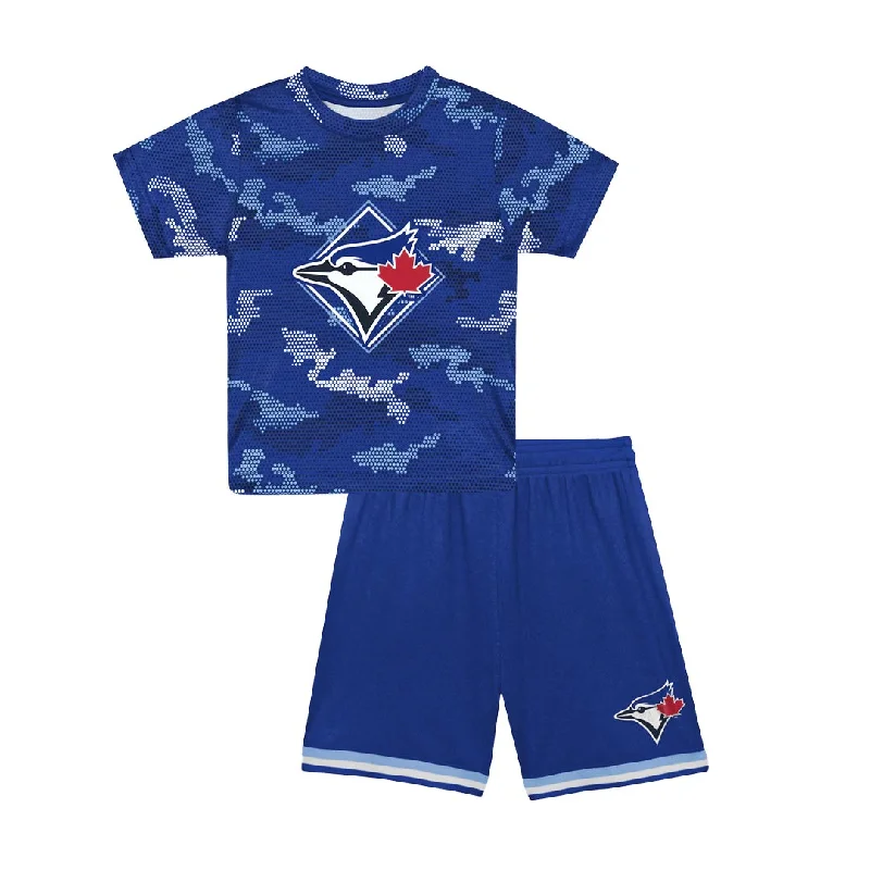 MLB - Kids' (Toddler) Toronto Blue Jays Field Ball 2 Piece Set (HK3T1SC37 TBJ)