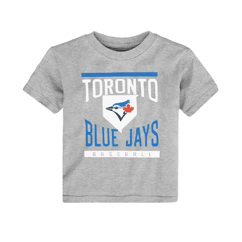 MLB - Kids' (Toddler) Toronto Blue Jays Loaded Base Short Sleeve T-Shirt (HK3T1MLODM01 TBJ)