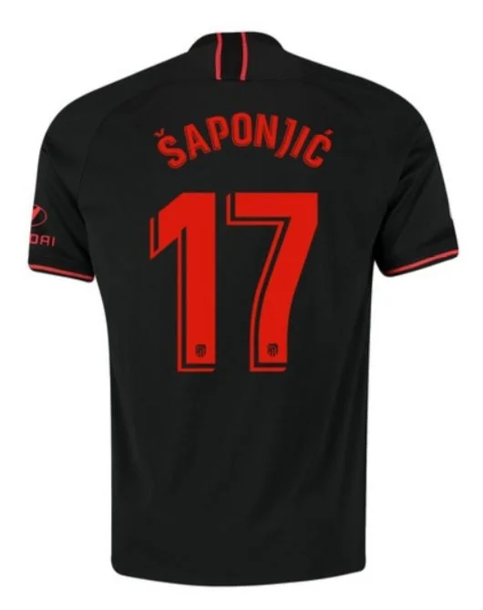 Atletico Madrid Saponjic 19/20 Away Jersey