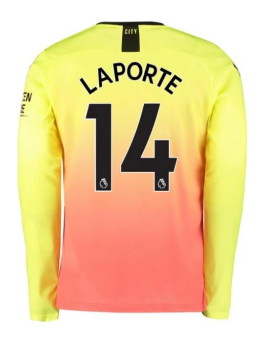 Aymeric Laporte Long Sleeve 19/20 Third Jersey