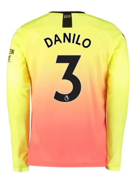 Danilo Manchester City LS 19/20 Third Jersey