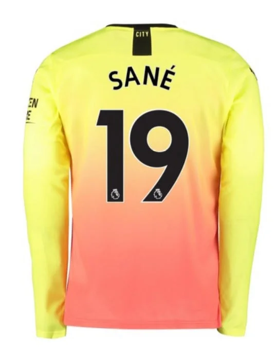 Leroy Sane Long Sleeve 19/20 Third Jersey